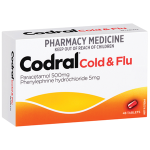 Codral PE Cold & Flu Tablets - 24/48 Tablets