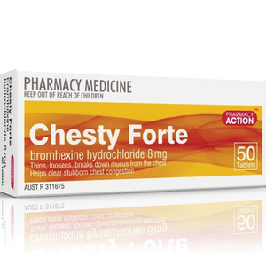 Pharmacy Action Chesty Forte - 50/100 Tablets