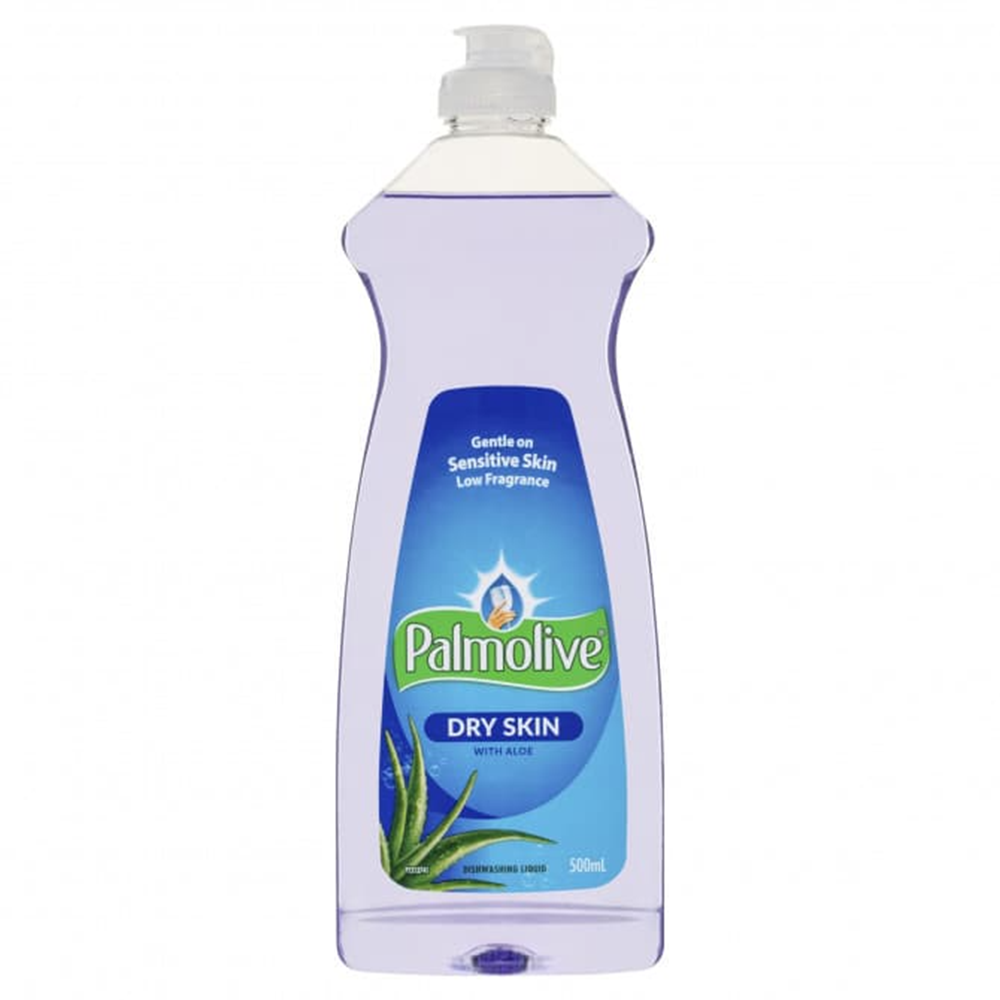 Palmolive Dishwashing Liquid - 500mL Dry Skin with Aloe Vera/Original