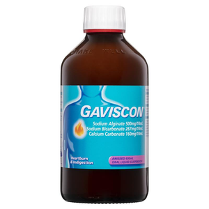 Gaviscon Liquid - 600mL Aniseed/ Dual Action/Peppermint