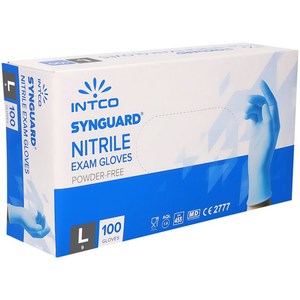 Intco Synguard Nitrile Gloves - 100 Pack Small/Medium/Large/Extra Large