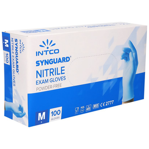 Intco Synguard Nitrile Gloves - 100 Pack Small/Medium/Large/Extra Large